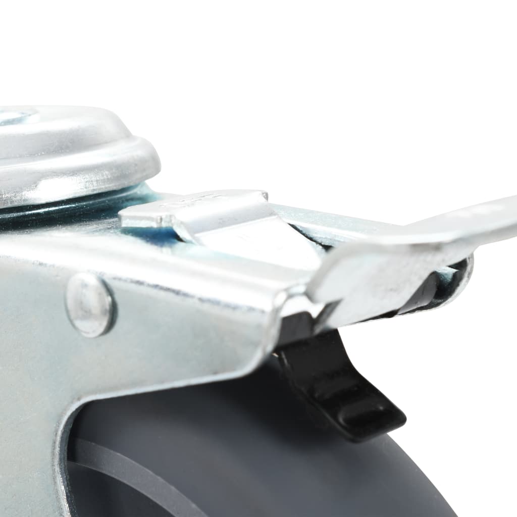Okretni kotačići s otvorom za vijke 12 kom 125 mm