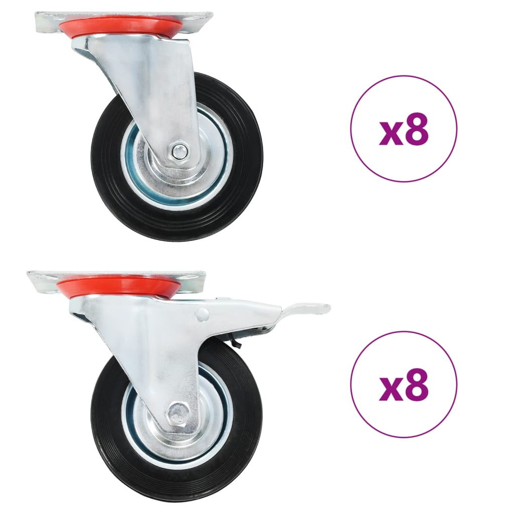 Okretni kotačići 16 kom 100 mm