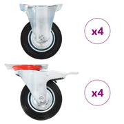 Kotačići 8 kom 100 mm