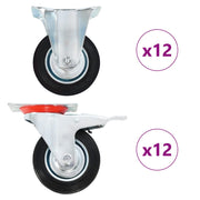 Kotačići 24 kom 100 mm
