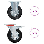 Kotačići 12 kom 125 mm