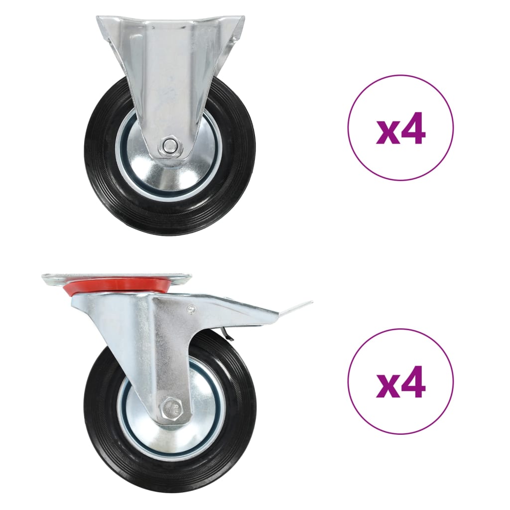 Kotačići 8 kom 160 mm