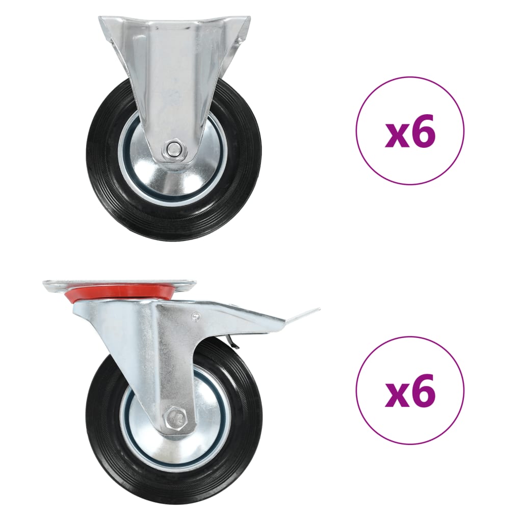 Kotačići 12 kom 160 mm