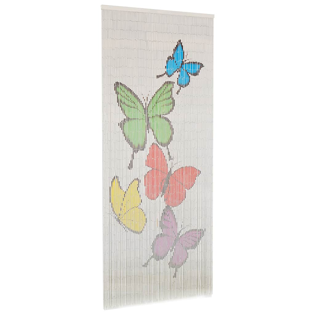 Zavjesa za vrata protiv insekata od bambusa 90 x 200 cm