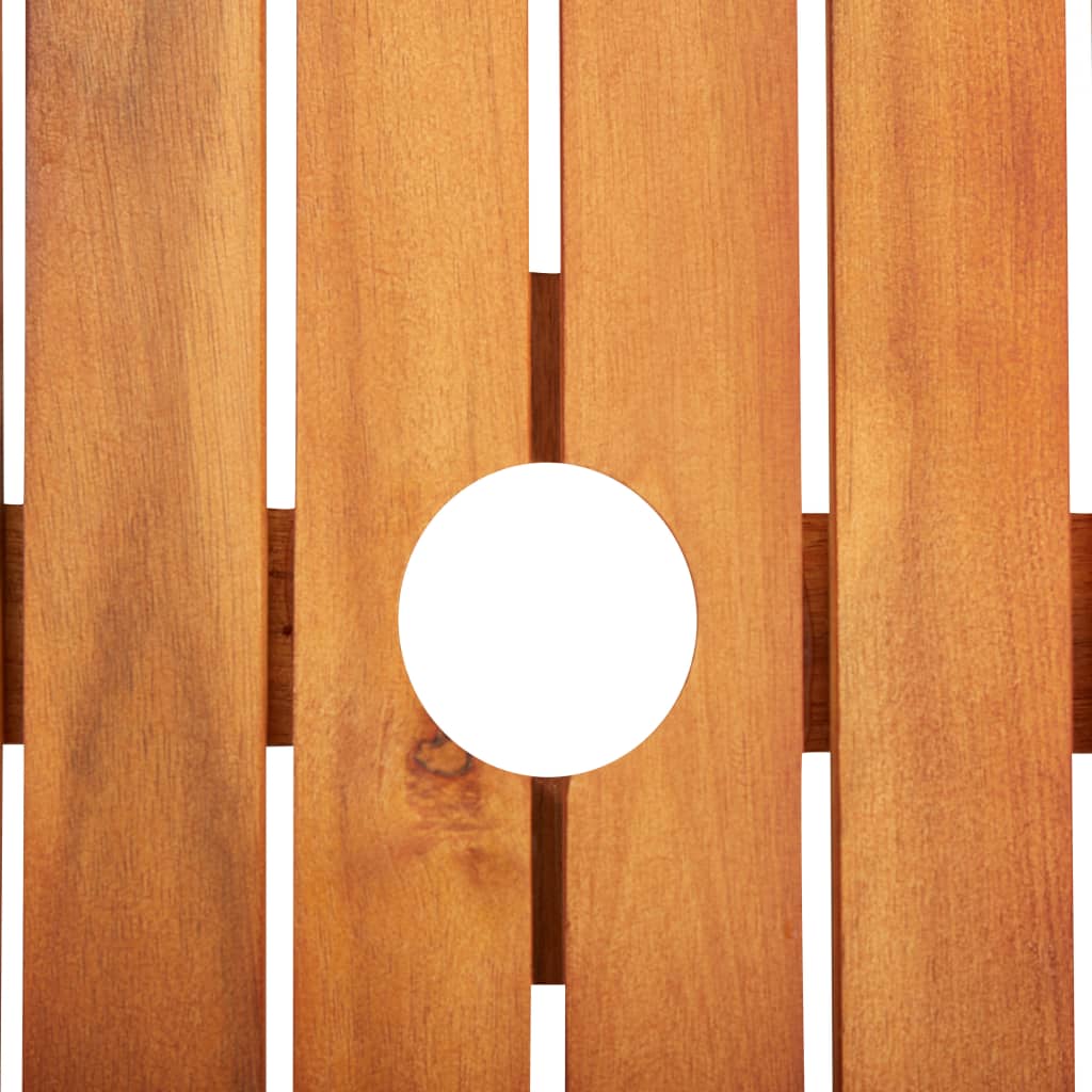 Vrtni stol od masivnog bagremovog drva 88 x 88 x 74 cm