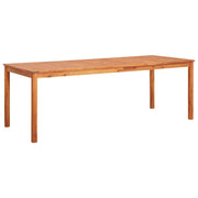 Vrtni stol od masivnog bagremovog drva 215 x 90 x 74 cm