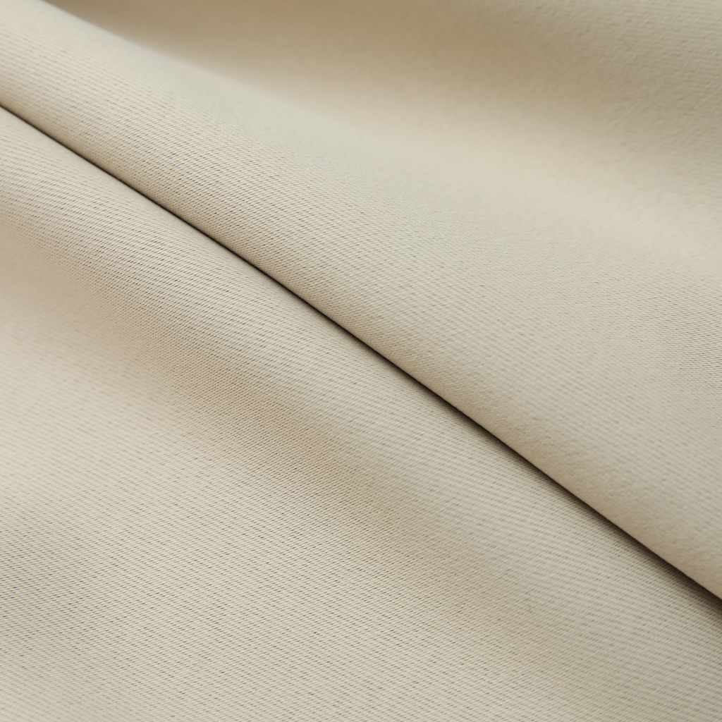 Zavjese za zamračivanje s kukama 2 kom bež 140 x 175 cm