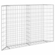 Trapezna gabionska gredica od pocinčanog čelika 150x20x100 cm