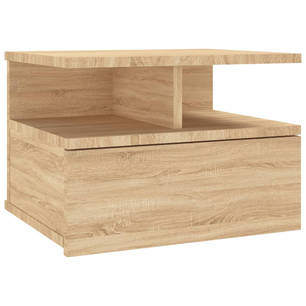 Viseći noćni ormarići 2 kom 40x31x27cm konstruirano drvo