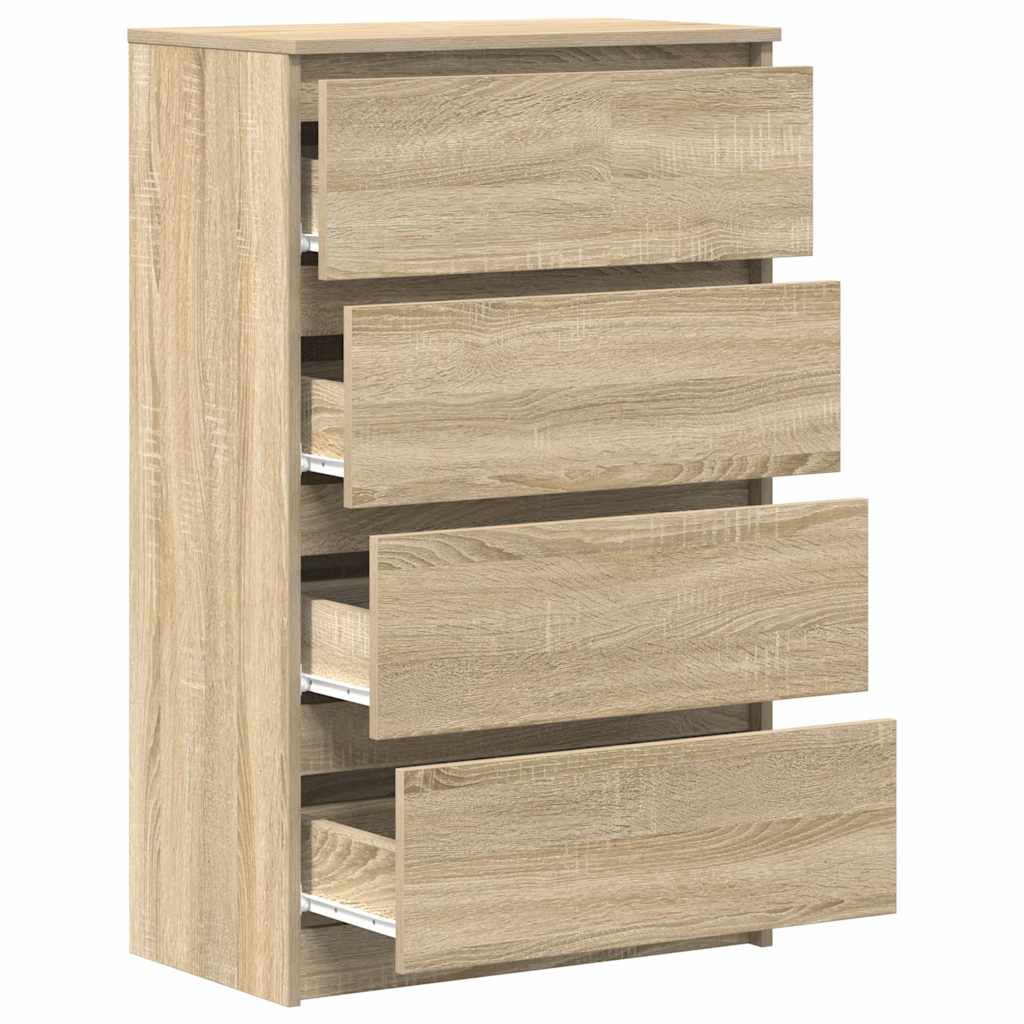 Komoda boja hrasta sonome 60 x 35 x 98,5 cm konstruirano drvo