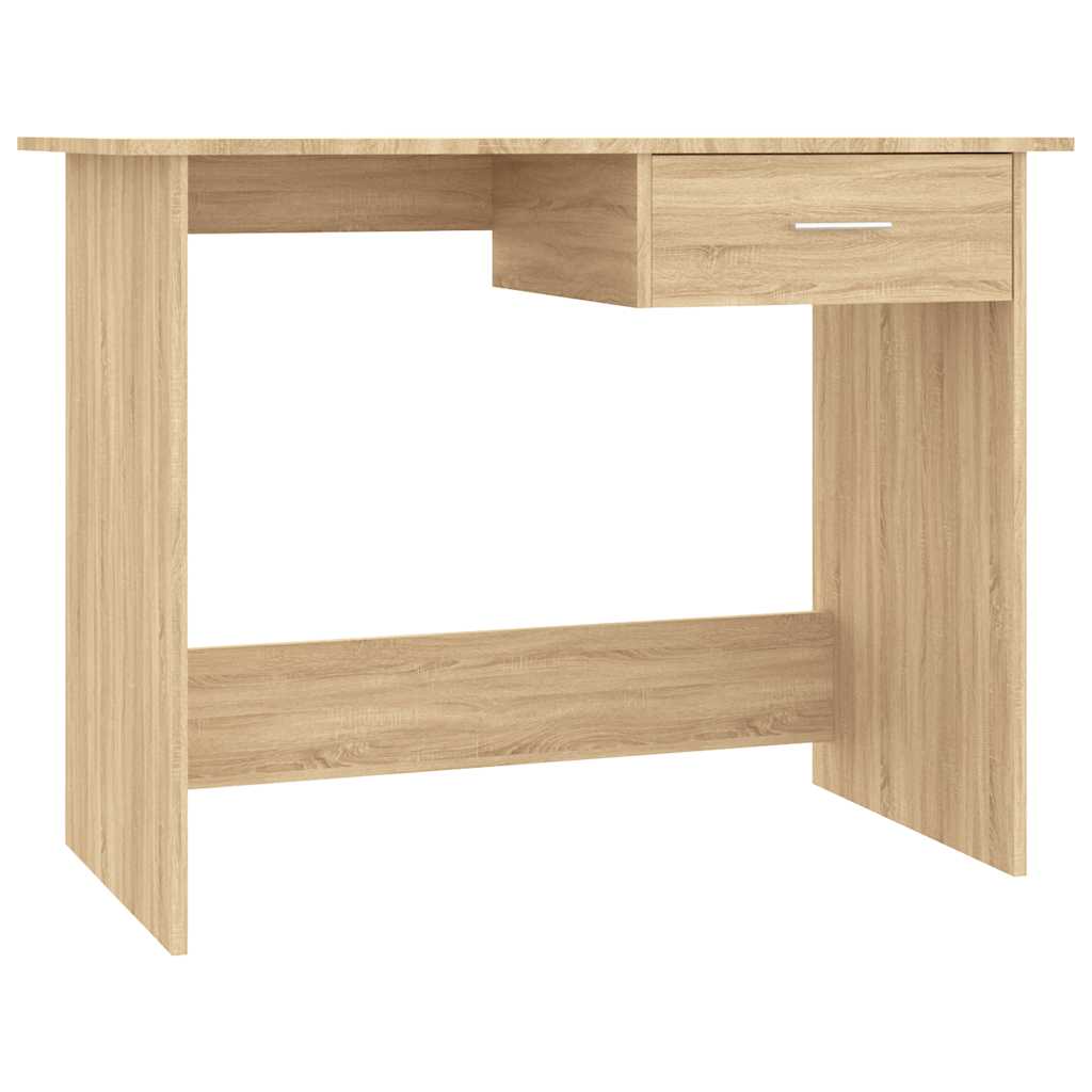 Radni stol boja hrasta sonome 100x50x76 cm konstruirano drvo