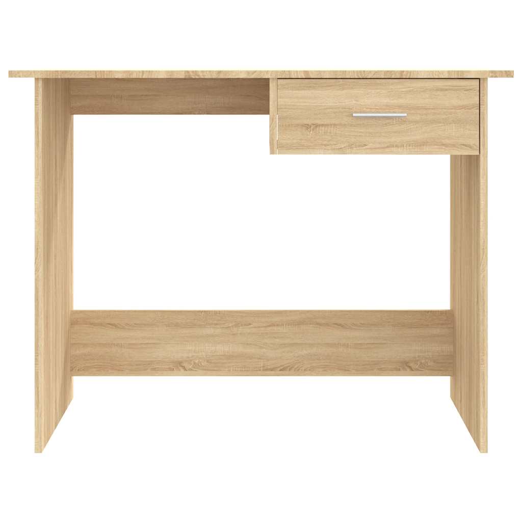 Radni stol boja hrasta sonome 100x50x76 cm konstruirano drvo