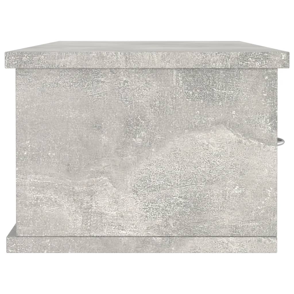 Zidna polica s ladicama 88x26x18,5 cm konstruirano drvo