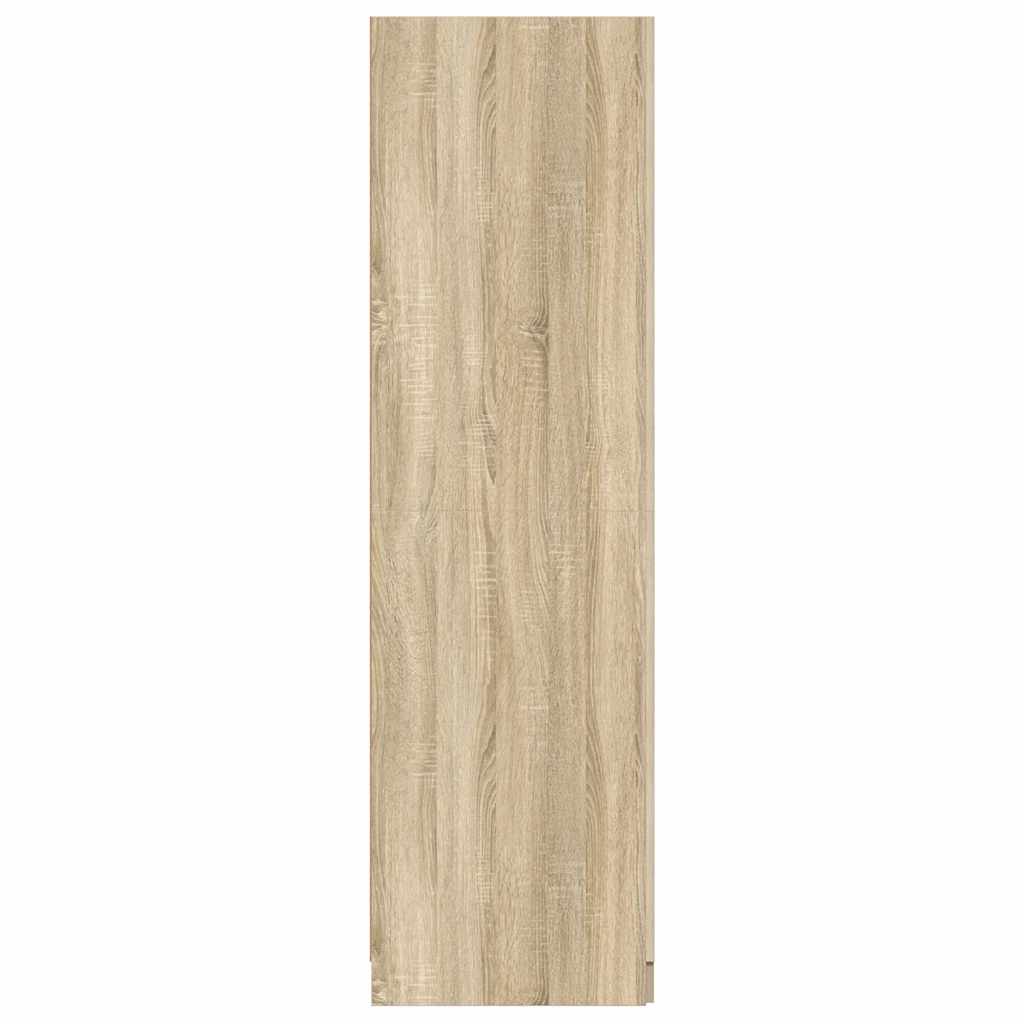 Ormar boja hrasta sonome 80 x 52 x 180 cm od konstruiranog drva