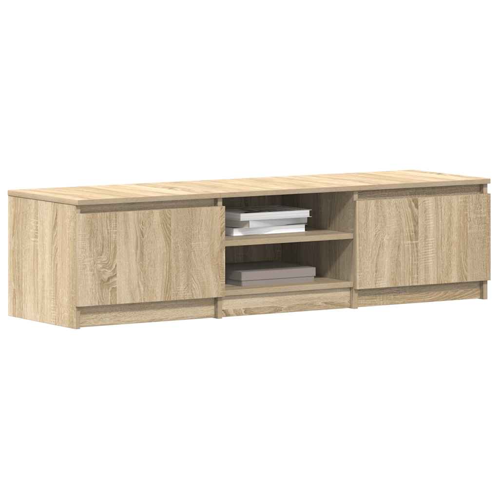 TV ormarić boja hrasta sonome 140x40x35,5 cm konstruirano drvo