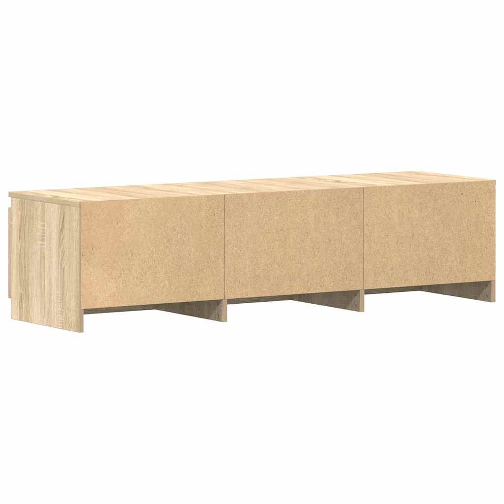 TV ormarić boja hrasta sonome 140x40x35,5 cm konstruirano drvo