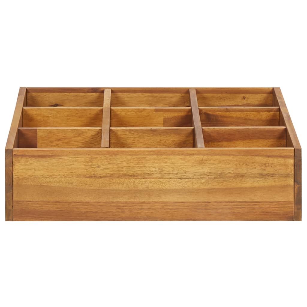 Povišena vrtna gredica za bilje od bagremovog drva 60x60x15 cm