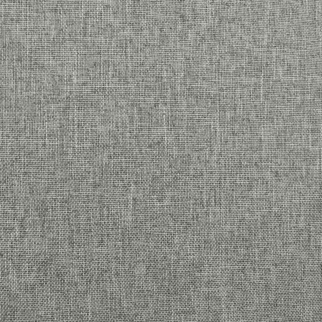Hidraulični okvir za krevet od tkanine svjetlosivi 180 x 200 cm