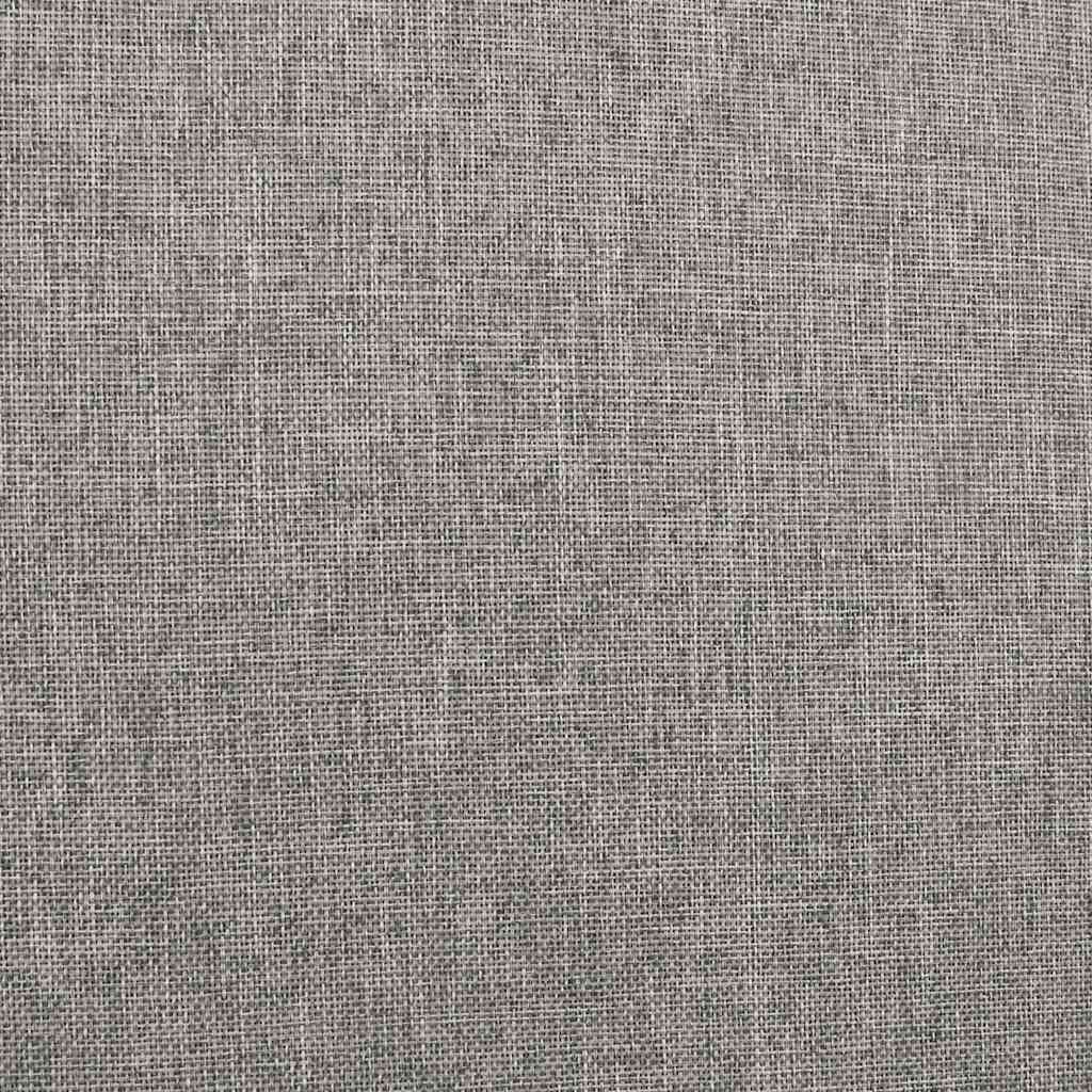 Hidraulični okvir za krevet LED svjetlosivi tkanina 180x200 cm