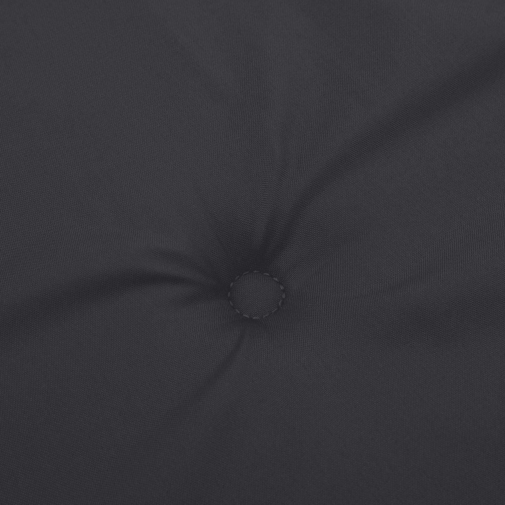 Jastuci za vrtne stolice 4 kom crni 100 x 50 x 3 cm od tkanine
