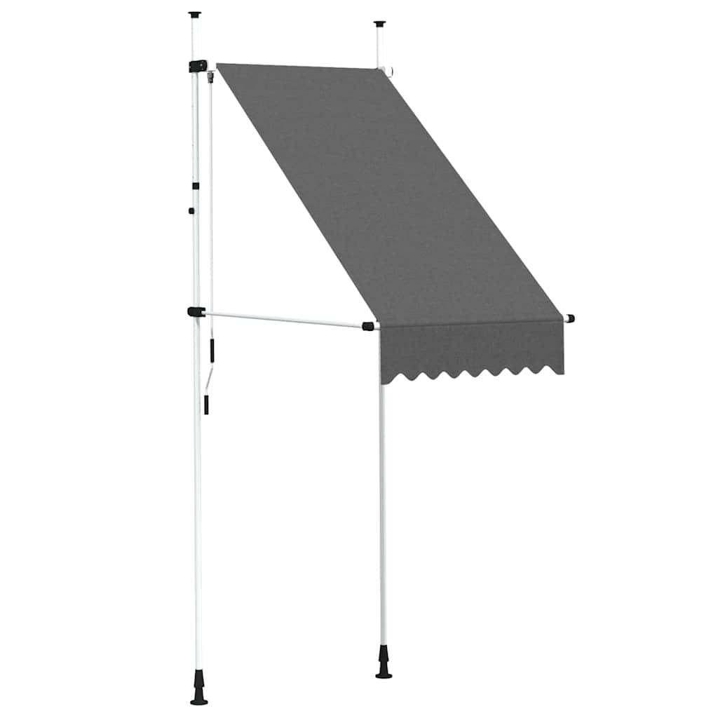 Tenda na ručno uvlačenje 100 cm antracit