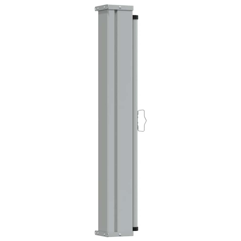 Uvlačiva bočna tenda za terasu 100 x 300 cm crvena