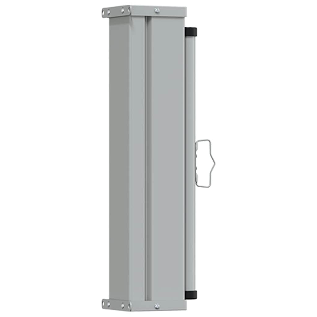 Uvlačiva bočna tenda za terasu 60 x 300 cm siva