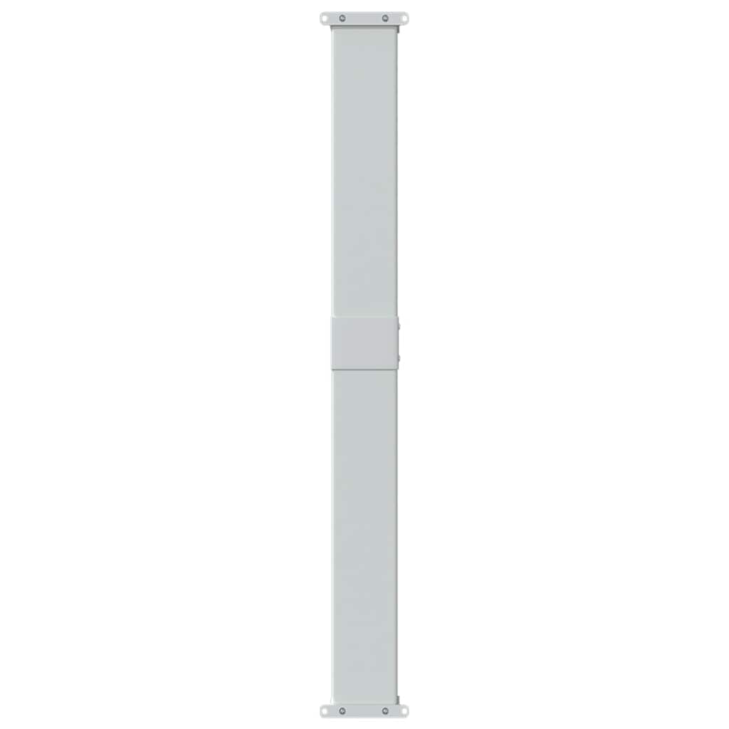 Uvlačiva bočna tenda za terasu 140 x 500 cm siva