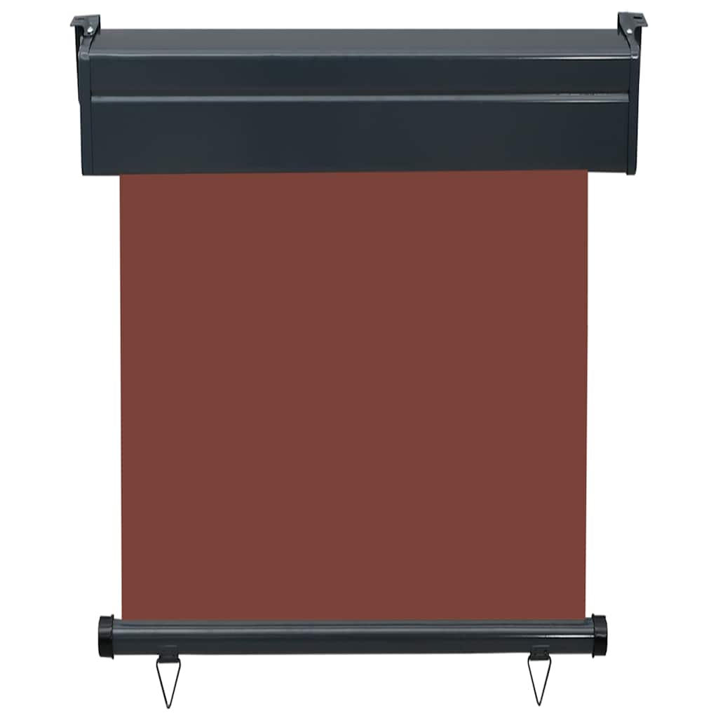 Balkonska bočna tenda 65 x 250 cm smeđa