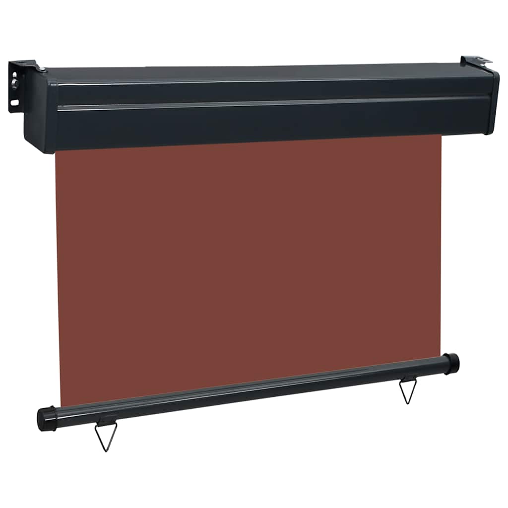 Balkonska bočna tenda 85 x 250 cm smeđa
