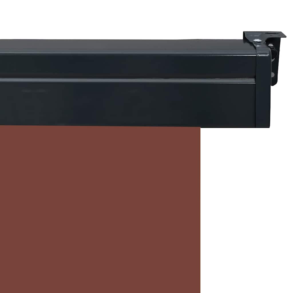 Balkonska bočna tenda 85 x 250 cm smeđa