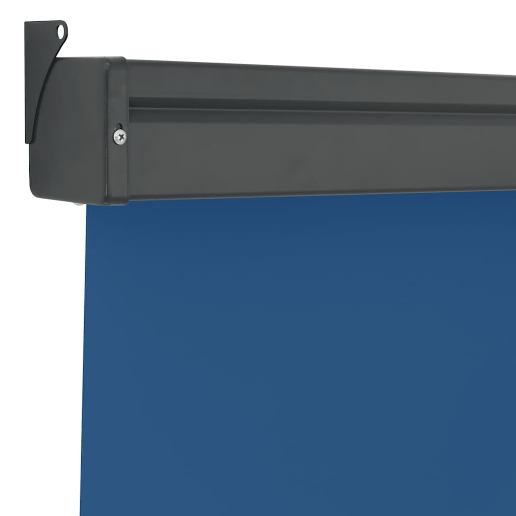 Balkonska bočna tenda 125 x 250 cm plava