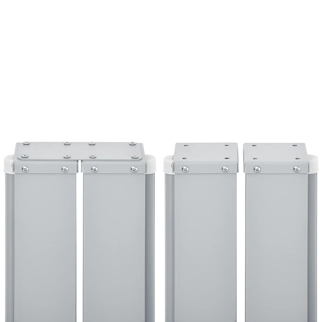 Uvlačiva bočna tenda 140 x 600 cm antracit