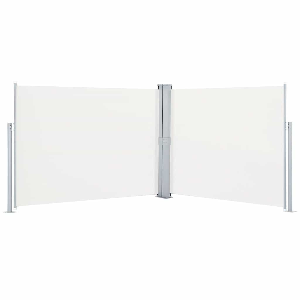 Uvlačiva bočna tenda 140 x 1000 cm krem