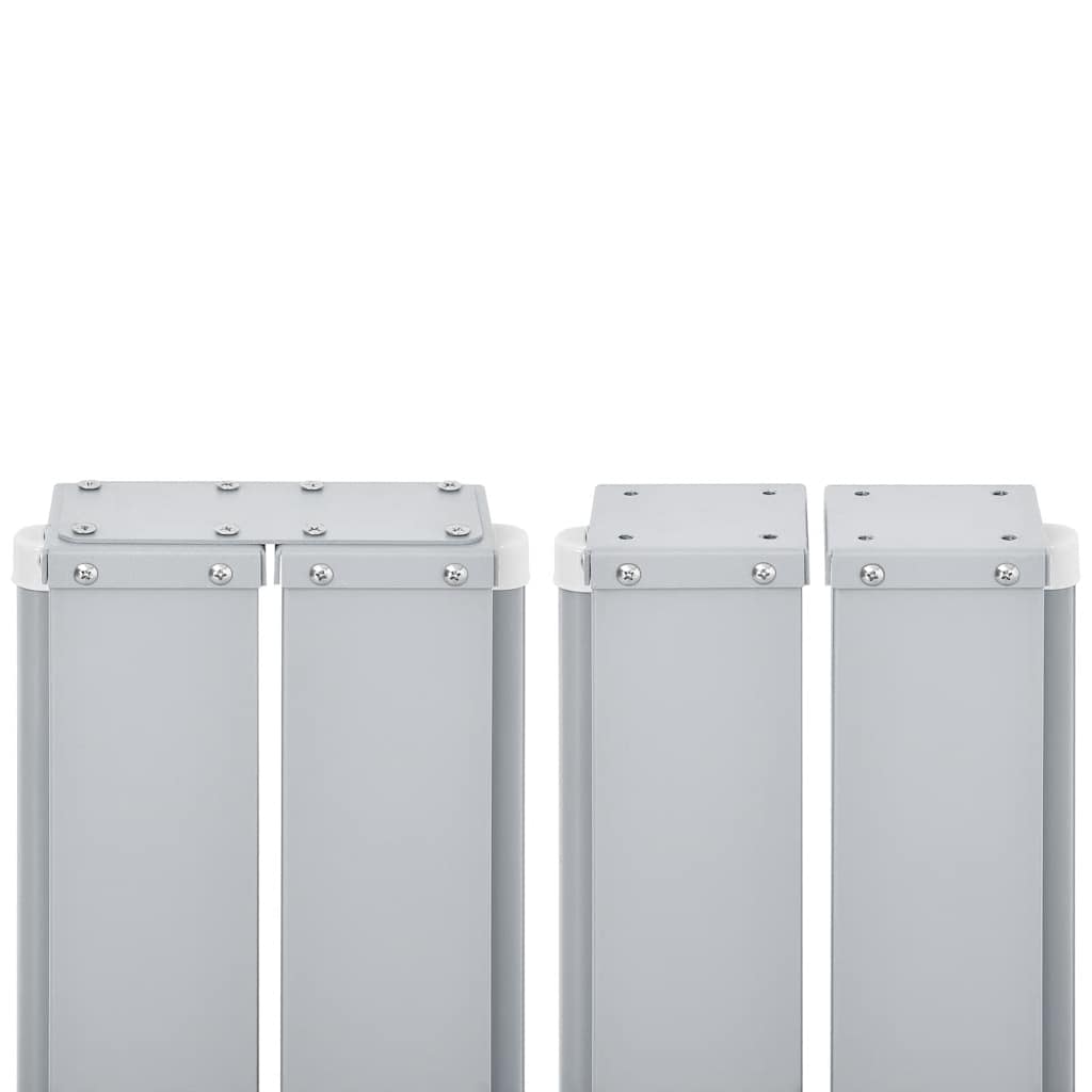 Uvlačiva bočna tenda 140 x 1000 cm antracit