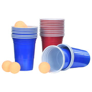 Stolni set za pivski pong 0,5 L plastični