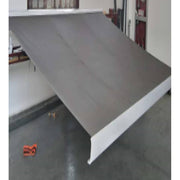 Povlačivi tende Siva 400 × 300 cm Poliester i aluminij