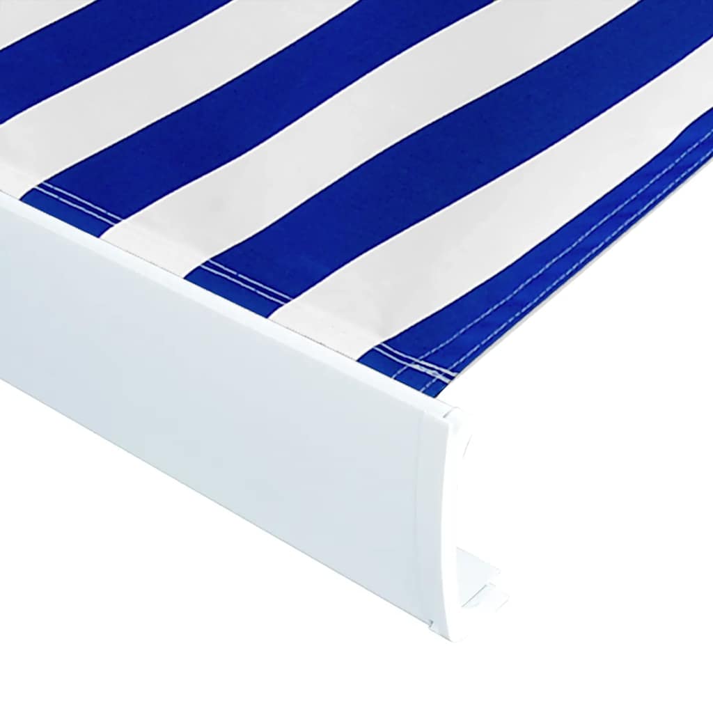 Platno za tendu plavo-bijelo 350 x 250 cm