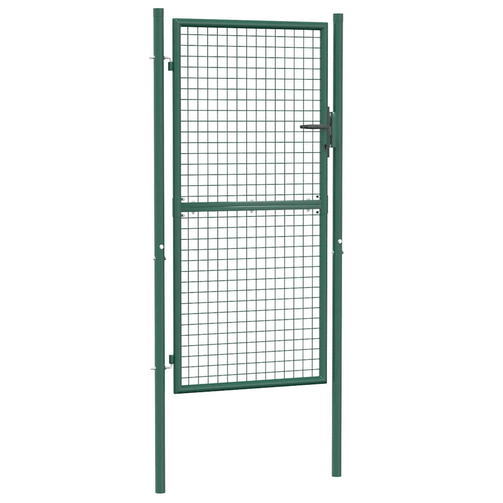 Vrata za ogradu Čelik 100x175 cm Zelena