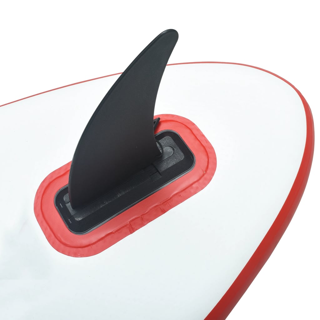 Središnja peraja za dasku za SUP 18,3 x 21,2 cm plastična crna