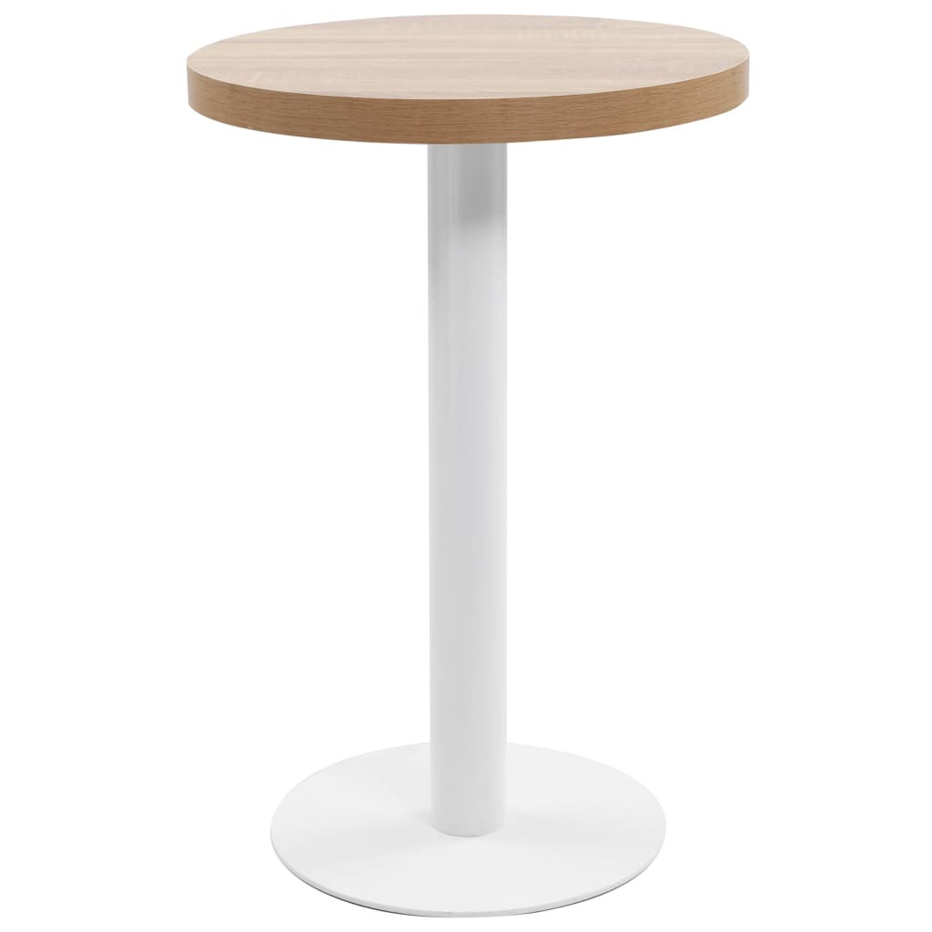 Bistro stol svjetlosmeđi 50 cm MDF