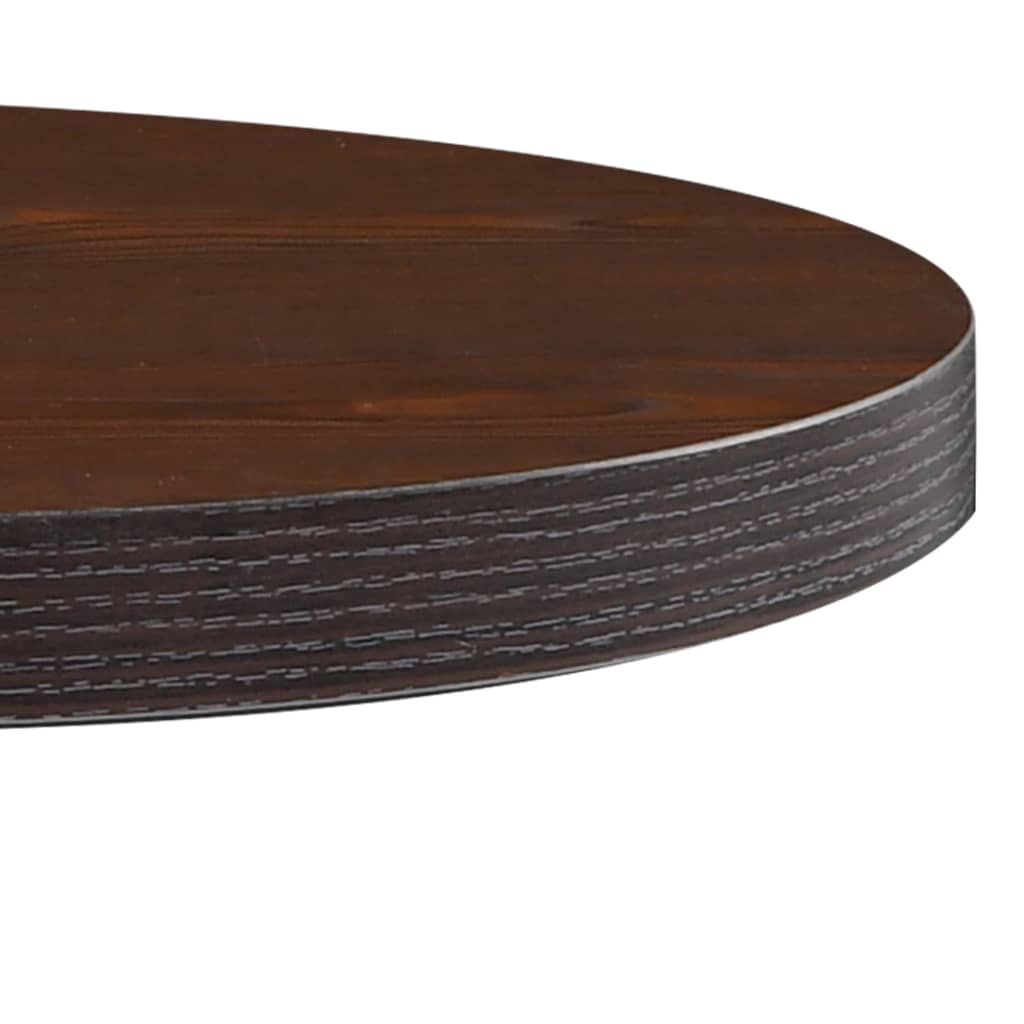 Bistro stol tamnosmeđi 60 cm MDF