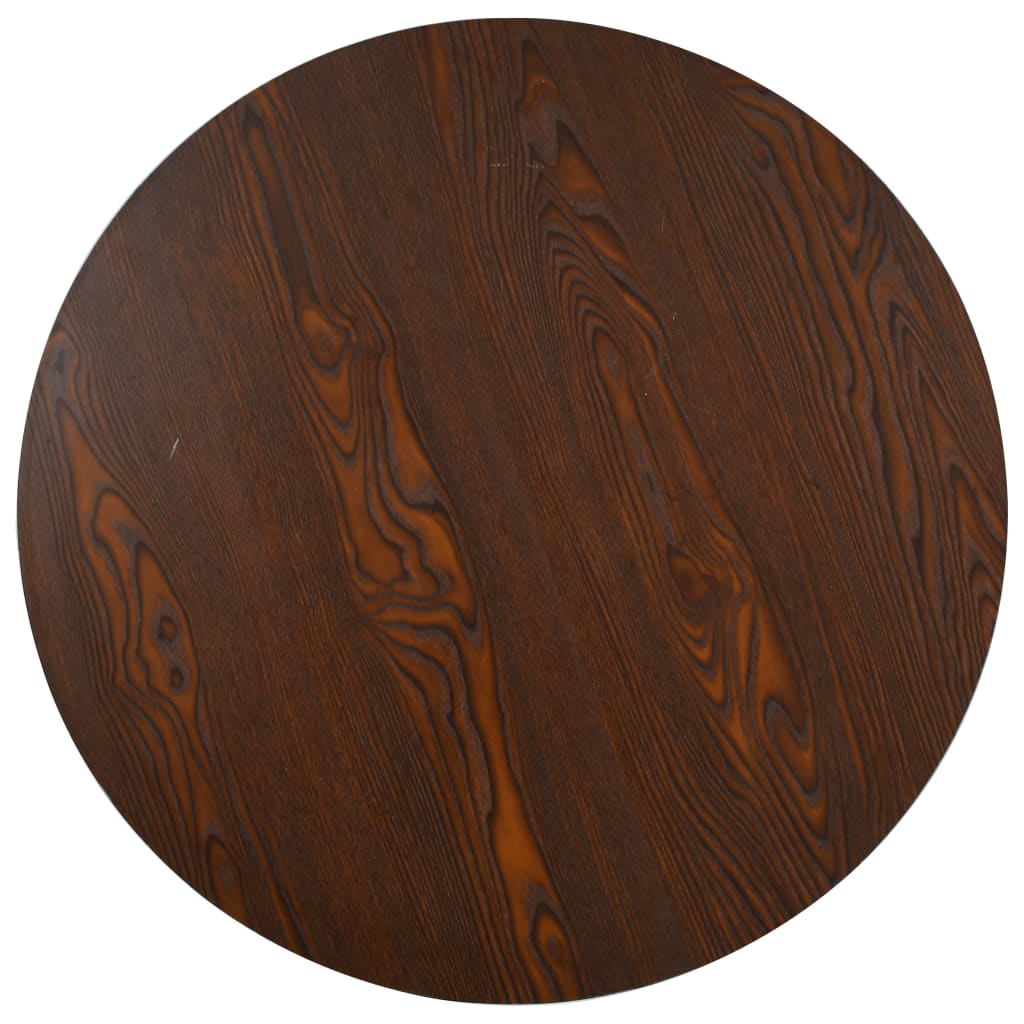 Bistro stol tamnosmeđi 80 cm MDF