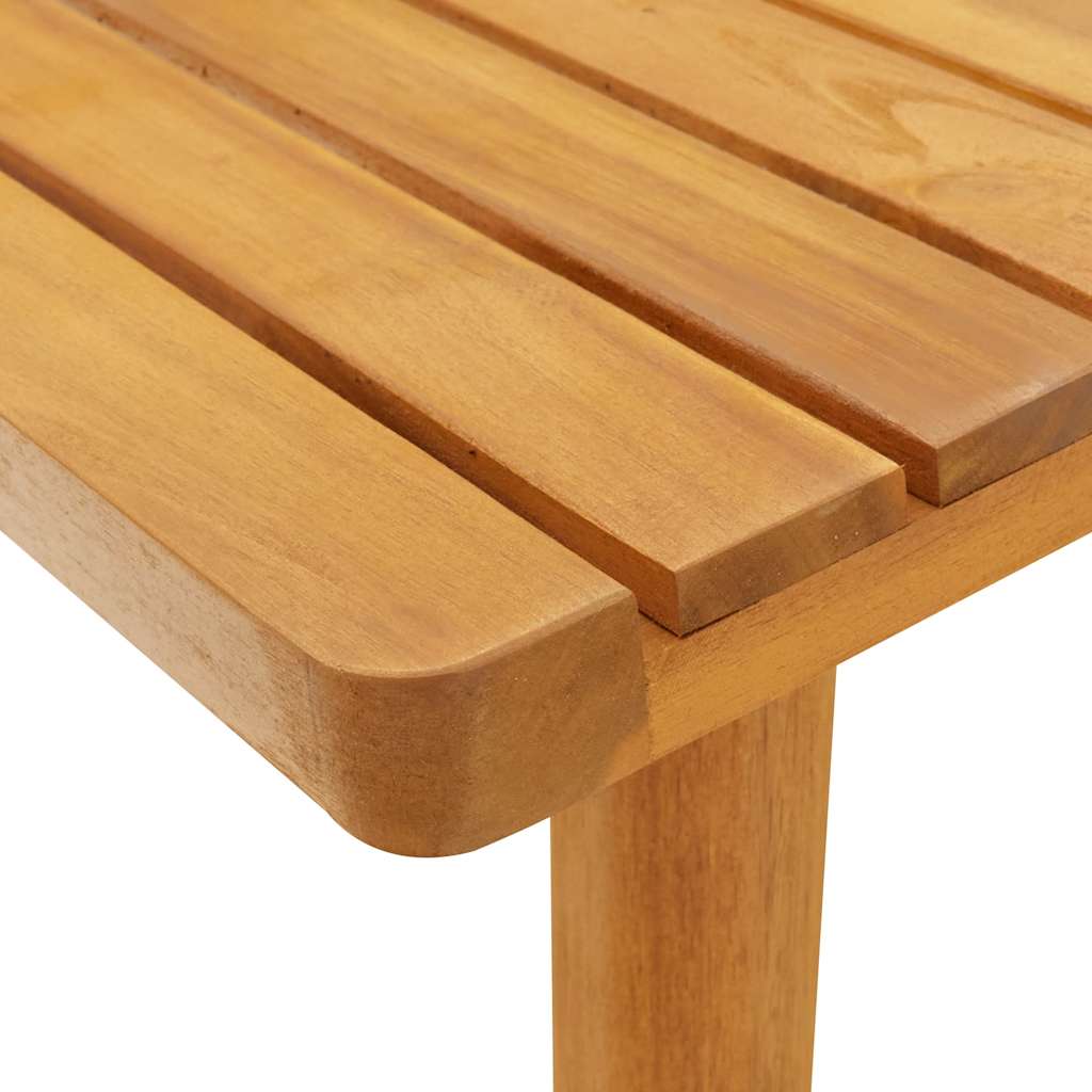 Vrtni stolić za kavu 90 x 55 x 35 cm masivno bagremovo drvo