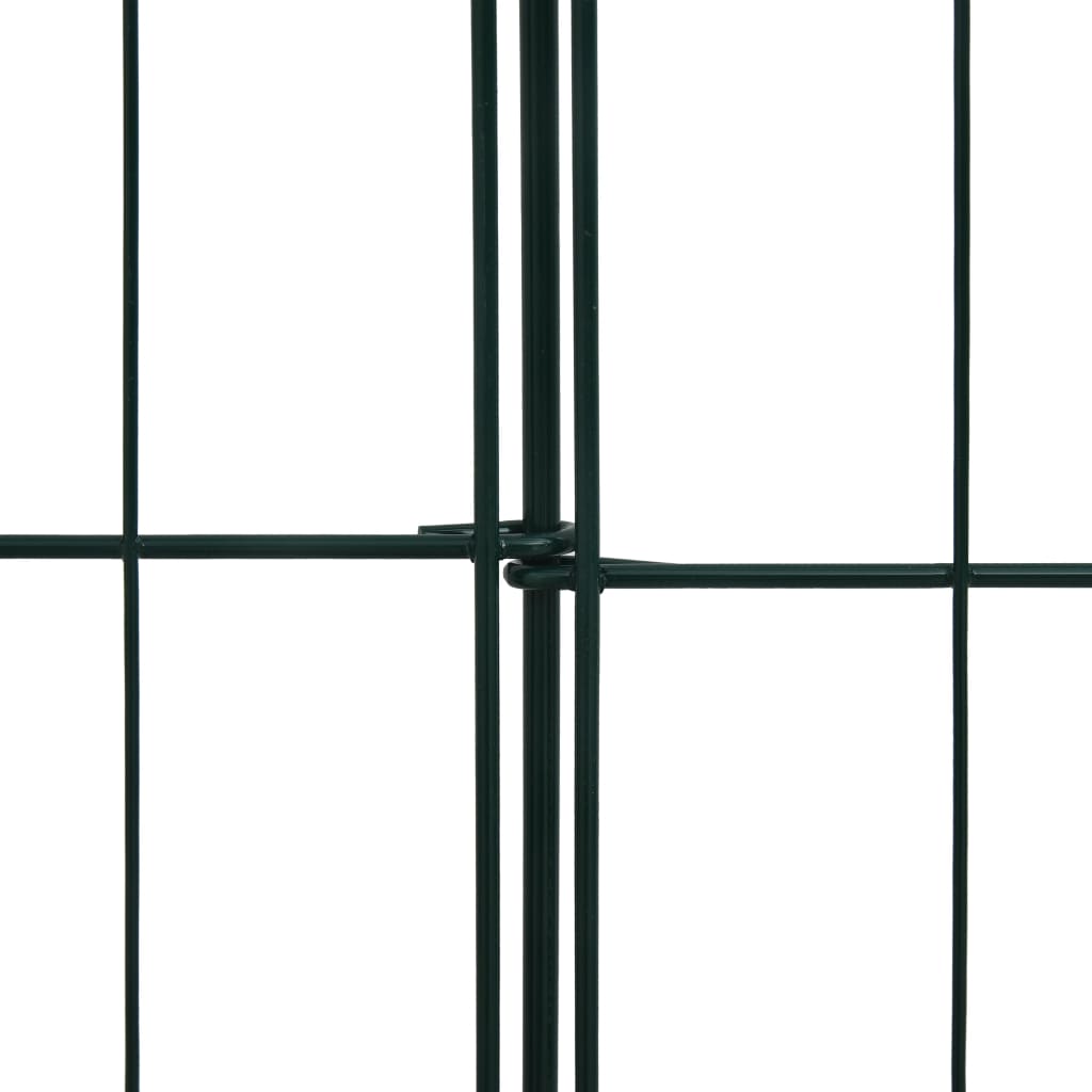 Set vrtnih ograda 115 x 79 cm zeleni
