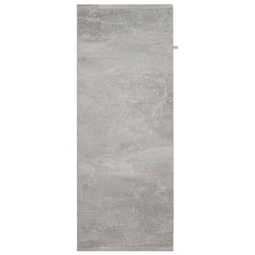 Komoda siva boja betona 60 x 30 x 75 cm od konstruiranog drva