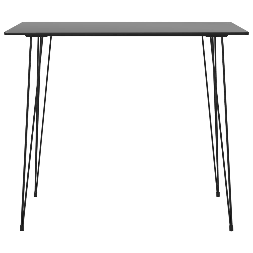Barski stol crni 120 x 60 x 105 cm