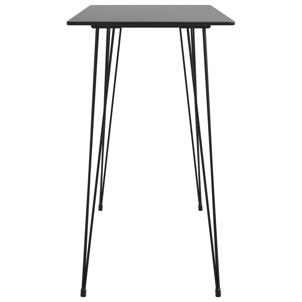 Barski stol crni 120 x 60 x 105 cm