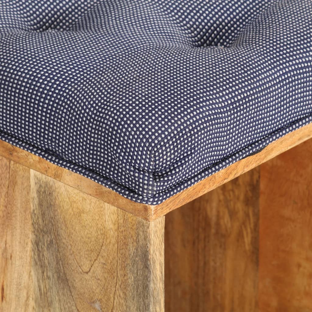 Klupa za hodnik 100 x 35 x 47 cm od masivnog drva manga