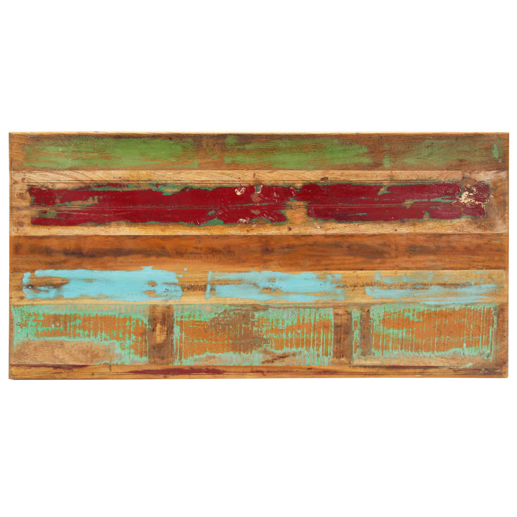 Blagovaonski stol od masivnog obnovljenog drva 140 x 70 x 76 cm